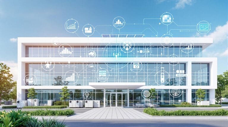 Modern Hospital Building